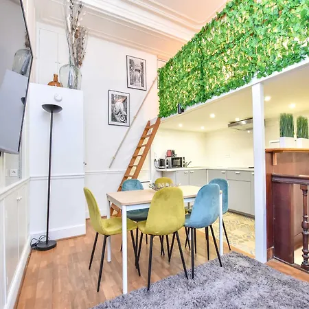 1bdr W Mezzanine - Flandrin Trocadero Apartment *